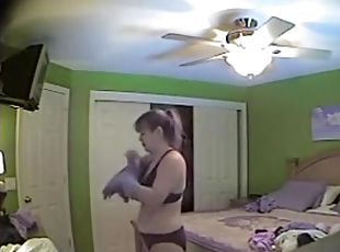Wife caught changes on hidden cam