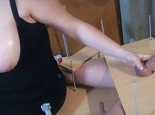 Amateur Femdom Feet Tickling.Handjob Ruined Orgasm Post Orgasm Torture