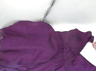 piss on purple 4 dress