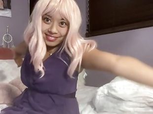 Nerdy Super Small Asian Wedding Made Her Wet And Now She's creaming With Her Pussy MyAsianBunny