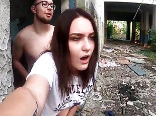 Naughty Girl Gave A Little Blowjob And Wanted Sex (graffiti)