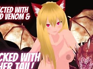 masturbation, monstre, chatte-pussy, fellation, ejaculation, anime, hentai, humide, domination