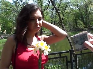 Extreme Lovemaking With Delicate Darkhaired Babe - Alina Henessy