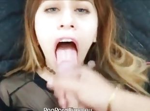 Perfect teen amateur blowjob