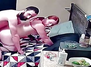 Wife Catches Husband using Best Friend as a Sex Doll