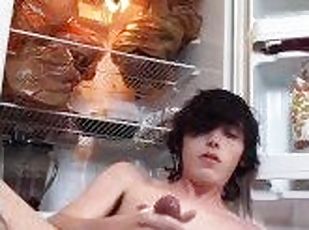 Huge Dick Emo Twink Jerks Off (CUMSHOT!)