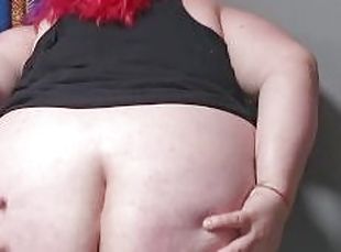 Ssbbw caress My rolls and lick my ass