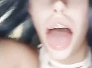 I fuck the most beautiful teen egirl on tiktok and I cum in her mouth