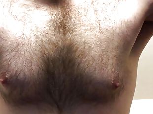 POV Hairy Chest Worship &amp; Gay JOI