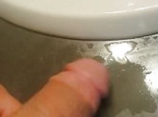 Studdednovember jacking off in a friend's bathroom 2