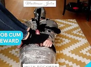 Tu veux être libéré ? ???????? Ejacule avec cette branlette en Chaussette ! (Sockjob) - Maitresse Julia