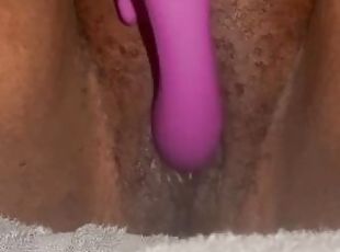 onani, orgasme, pussy, squirt, amatør, ebony, milf, svart, bbw, pov