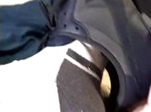 poilue, masturbation, amateur, ejaculation-sur-le-corps, gay, branlette, pieds, secousses, point-de-vue, solo