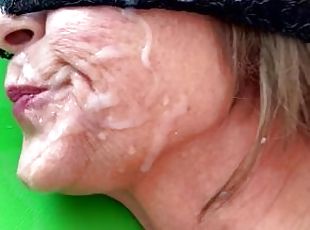 Milf granny saggy tits deepthroat taboo cum on face taboo compilation