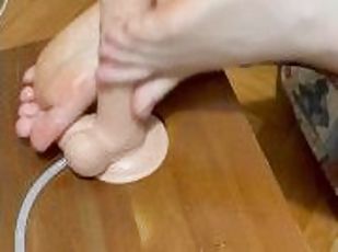 My dildo footjobs compilation