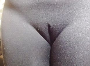 Chatte (Pussy), Amateur, Lesbienne, Black, Culotte, Serrée, Fétiche, Solo, Orteil de chameau, Castor