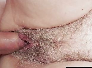 Store pupper, Bestemor, Hårete, Gammel, Eldre, Blowjob, Cumshot, Besta, Interracial, Milf