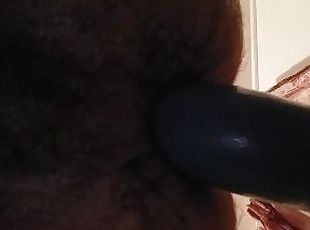 masturbación, amateur, anal, juguete, gay, follando-fucking, consolador, a-solas