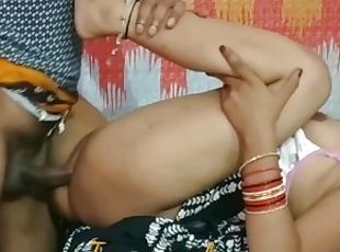 Beautiful bhabhi gorgeous blowjob & homemade fuck scene.