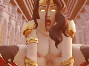 Wonder Woman Is A Cock Riding Wonder