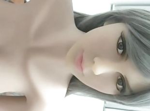 Minhas bonecas sexuais Realistic TPE Naked Love Doll - Lillian