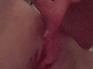 klitoris, masturbavimasis, putytė, šlapias, brunetė