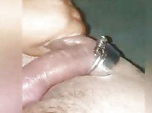 Blowjob finger in his cock and allowed to cum 