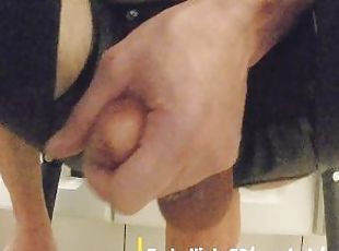 Big dildo anal play