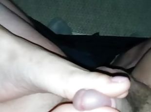 Footjob for BigSexxxi cum on my feet