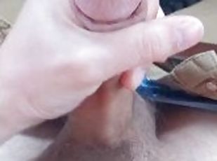 masturbation, orgasme, amateur, ejaculation-sur-le-corps, énorme-bite, branlette, secousses, sale, solo, bite