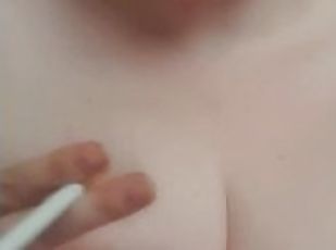 Daddys slut smoking