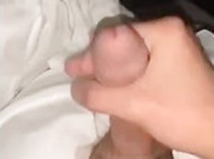 twink shoots huge cum shot