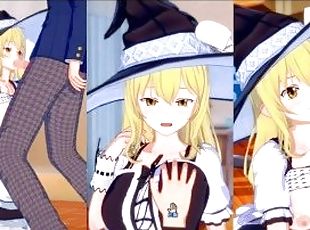 ????????????? ?????3DCG?????(??Project)[Hentai Game Koikatsu! Touhou Marisa Kirisame(Anime 3DCG Vide