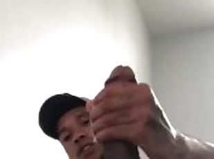 Hot Black Guy Jacks Off His Thick BBC! Sexy Moaning & Dirty Talks! ONLYFANS: BIGPIMPINDON