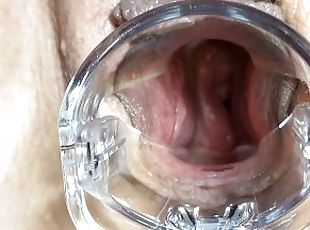 Teasing ???? Stepmom ???? PuSsY cLiT Speculum holding it wide open