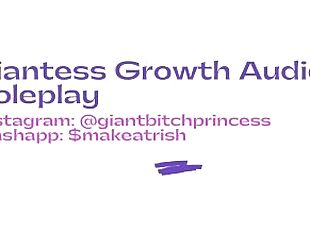 (AUDIO ONLY!) Giantess Growth Erotic Audio ASMR Roleplay