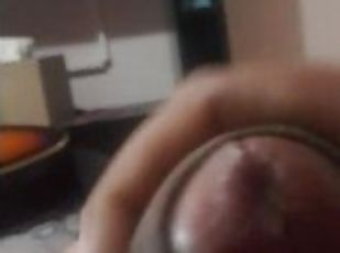 amateur, ejaculation-sur-le-corps, gay, branlette, ejaculation, solo