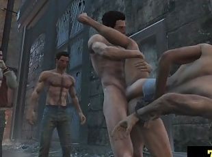 Back Alley Gangbang