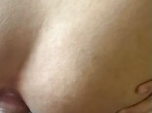 Juicy ass being fucked by straight dick