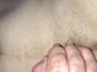 Friend filming cumshot