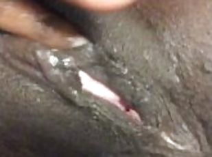 Ebony Fingers Wet Pussy