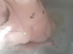 amador, maduro, tiro-ao-alvo, latina, massagem, webcam, sozinho