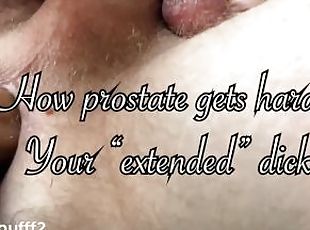 How make you prostate hard? Your “EXTENDED “ inner dick/4K