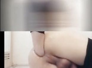 asiático, masturbação, transsexual, amador, anal, brinquedo, travesti, dildo, sozinho