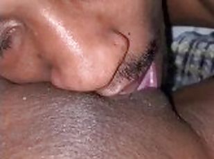 Eating this ebony pussy so good ????