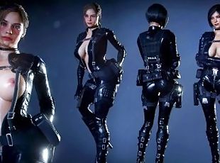 RE2, Claire Sexy BSAA Catsuit