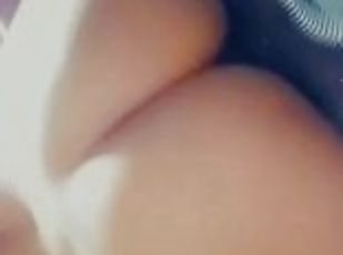 Bubble butt Asian riding thick Mexican cock