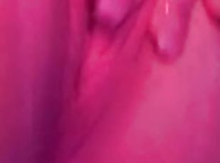 Clito, Masturbation, Orgasme, Chatte (Pussy), Amateur, Belle femme ronde, Rousse, Solo, Humide, Taquinerie
