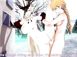 anal, milf, hardcore, maman, ejaculation-interne, point-de-vue, anime, hentai, blanc