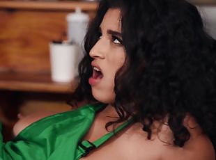 Big Titty Latina Barista Duncan Saint, Gabriela Lopez - hardcore sex in public bar